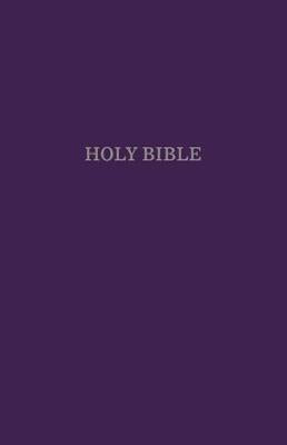 KJV Holy Bible: Gift and Award, Purple Leather-Look, Red Letter, Comfort Print: King James Version