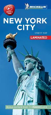 New York - Michelin City Map 9204: Laminated City Plan