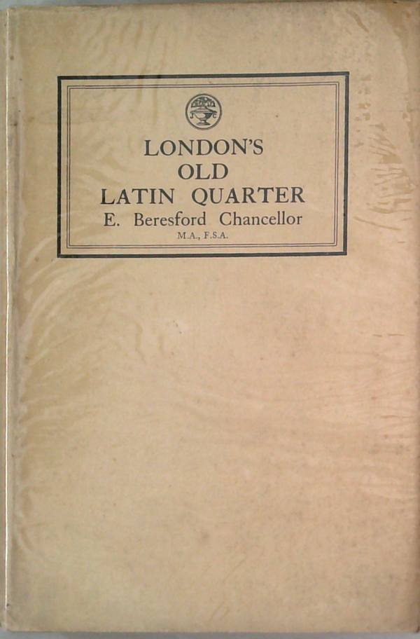 London's Old Latin Quarter