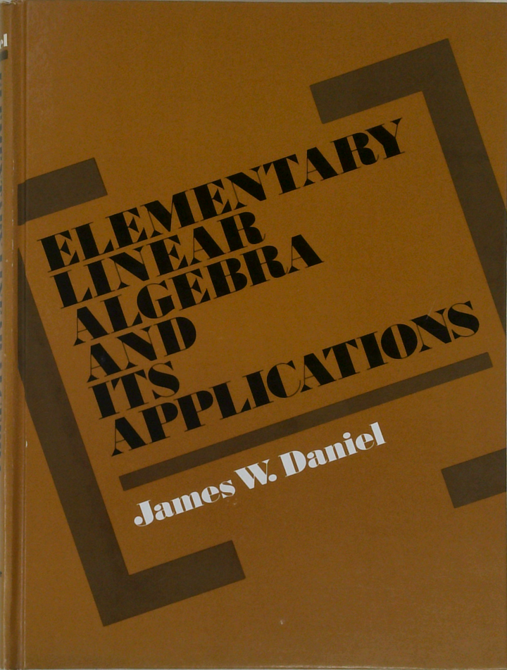 Elementary Linear Algebra And Its Applications