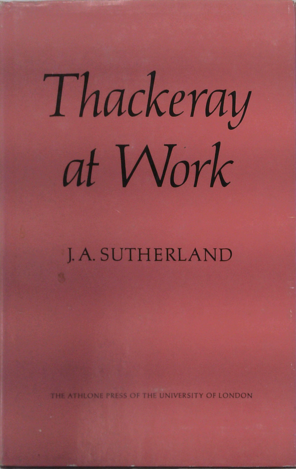 Thackeray At Work