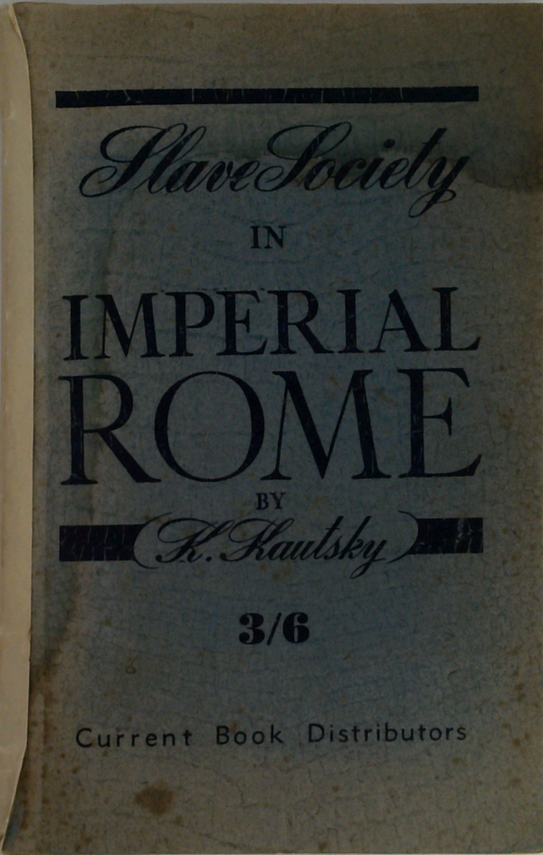 Slave Society In Imperial Rome