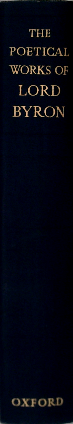 The Poetical Works Of Lord Byron