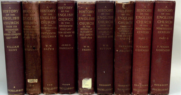 A History of The English Church (Complete Eight Volumes in Nine)