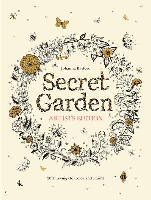 Secret Garden Artist's Edition: A Pull-Out & Frame Colouring Book