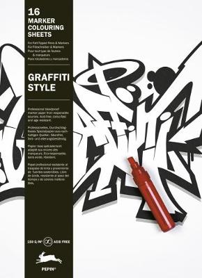 Graffiti Style: Marker Colouring Sheets