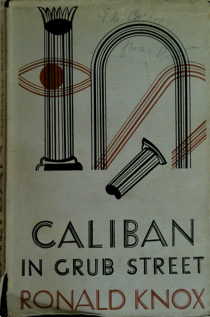 Caliban In Grub Street