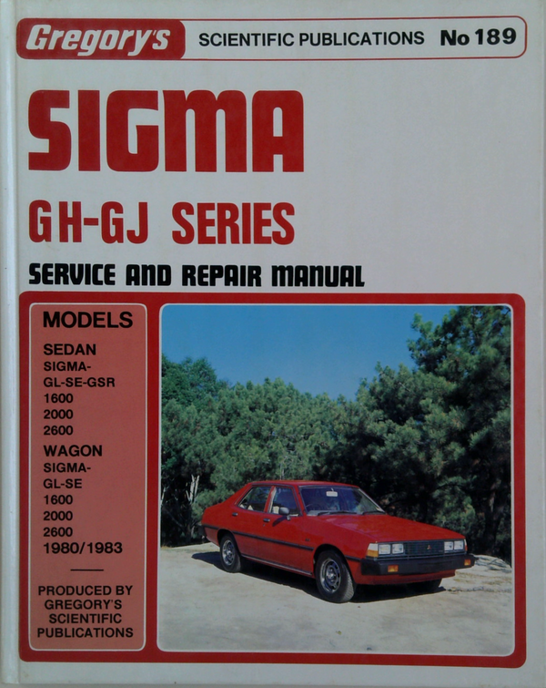 Sigma Gh-Gj Series Service And Repair Manual 1980-83