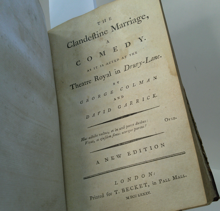 Comedies of the Georgian Stage: A London Anthology