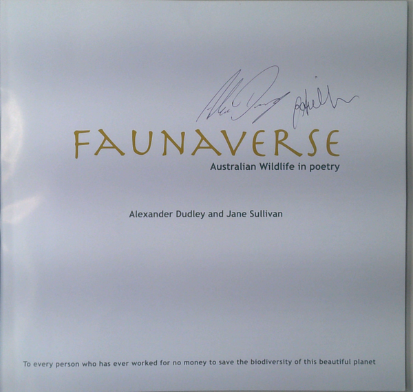 Faunaverse: Australian Wildlife In Poetry (SIGNED)