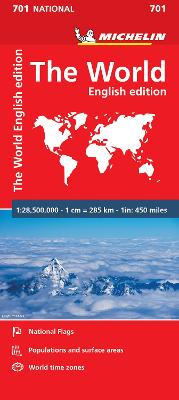 The World - Michelin National Map 701: Map