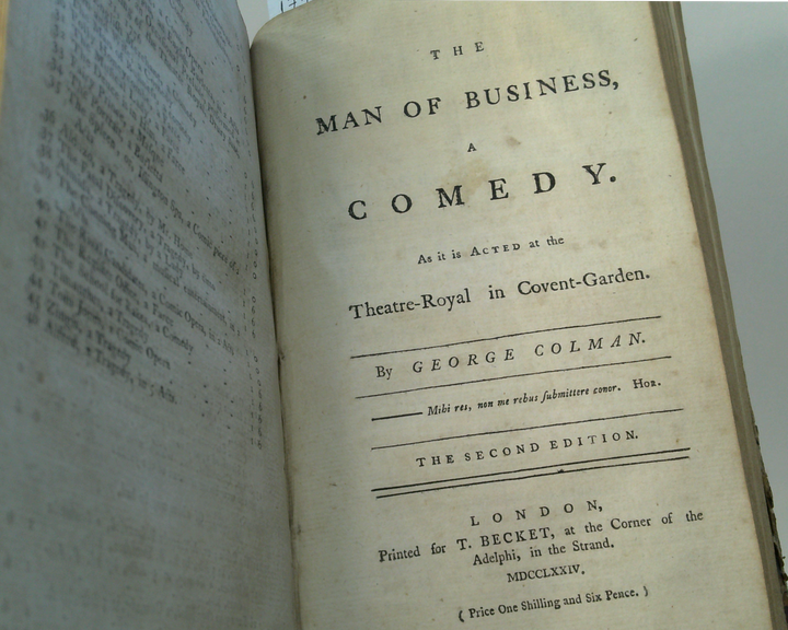 Comedies of the Georgian Stage: A London Anthology