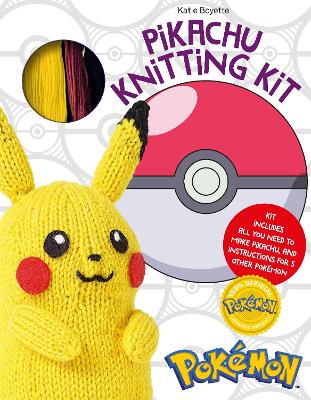 PokeMon Knitting Pikachu Kit: Kit Includes All You Need to Make