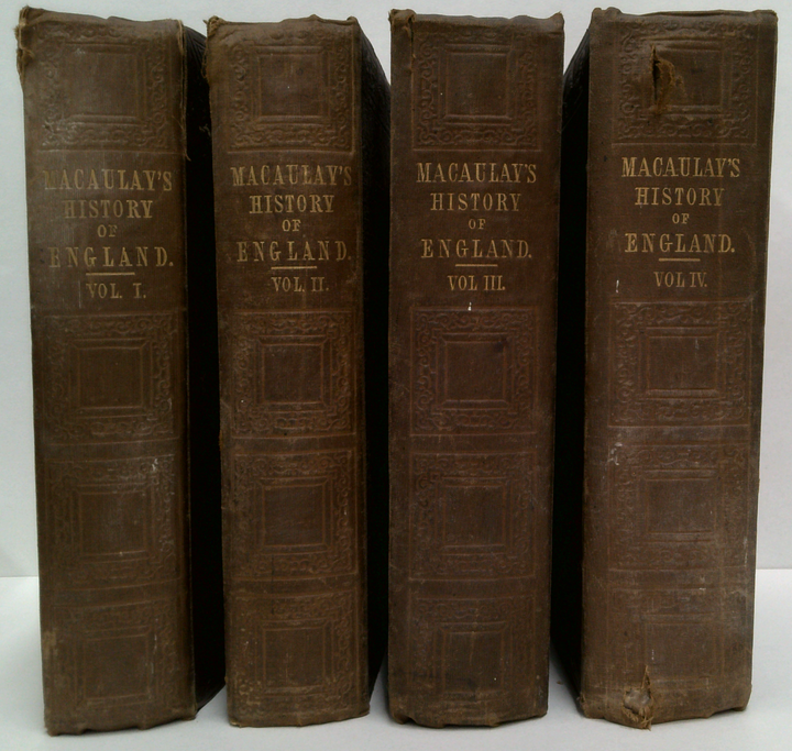 Macaulay's History Of England (Four-Volume Set)