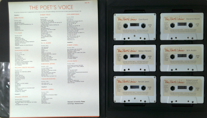 The Poet's Voice: Poets Reading Aloud And Commenting Upon Their Works