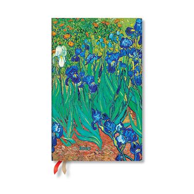 Van Gogh's Irises Maxi 12-month Horizontal Softcover Flexi Dayplanner