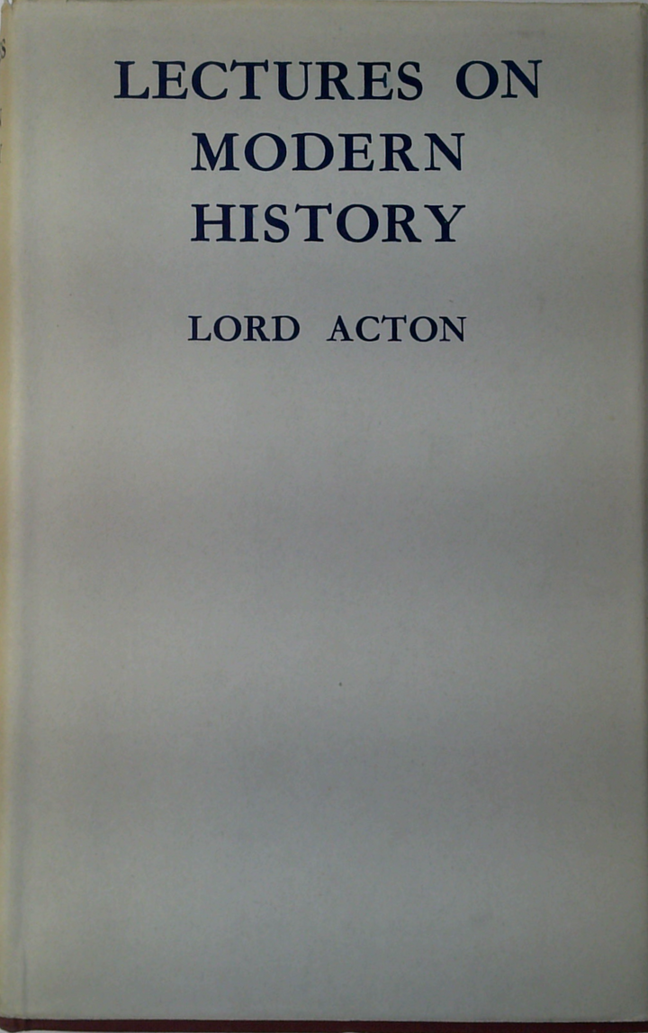 Lectures On Modern History