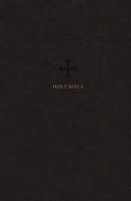 NRSV Large Print Standard Catholic Bible, Black Leathersoft (Comfort Print, Holy Bible, Complete Catholic Bible, NRSV CE): Holy Bible