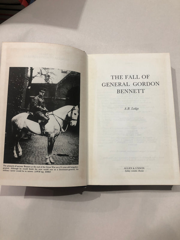 The Fall Of General Gordon Bennett