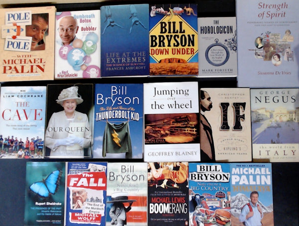 Secondhand Non-Fiction Journeys Bargain Book Box DSH1194