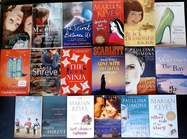 Secondhand Fiction Bargain Book Box DSH1201