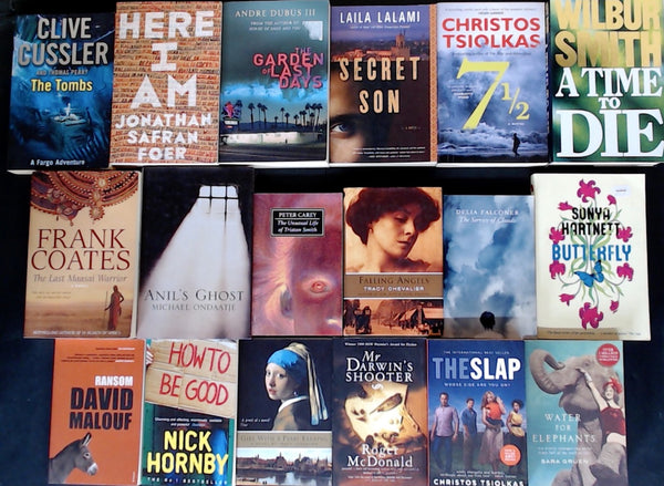 Secondhand Fiction Bargain Book Box DSH1216
