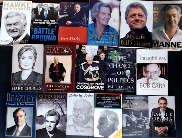 Secondhand Political Biography Bargain Book Box DSH1228