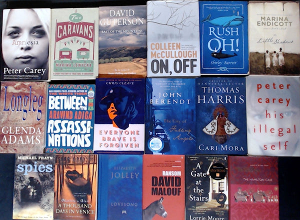 Secondhand Literary Fiction Bargain Book Box DSH1237