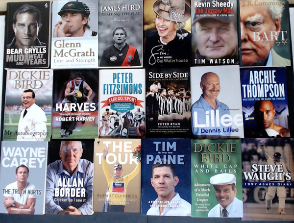 Secondhand Sports Biography Bargain Book Box DSH1242