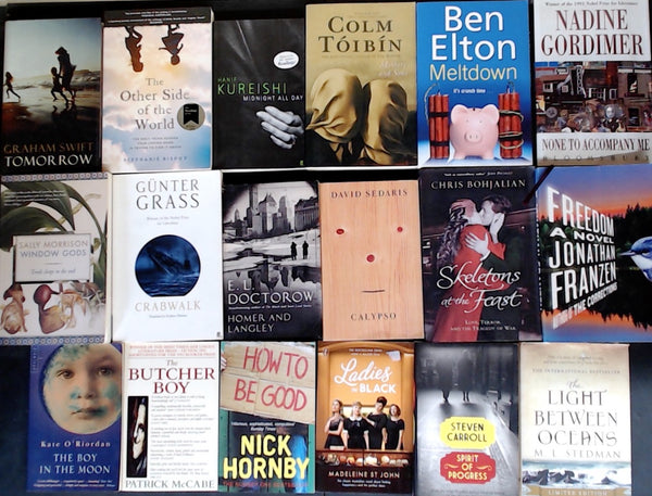 Secondhand Literary Fiction Bargain Book Box DSH1278