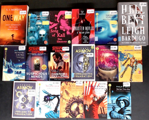 Showroom Sample Sci-Fi & Fantasy Bargain Book Box DSH1311