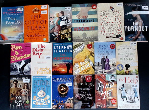 Showroom Sample Fiction Bargain Book Box DSH1312