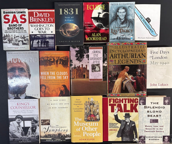 Secondhand History & Biography Bargain Book Box DSH754