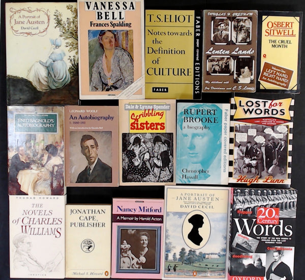 Secondhand Literary Biography & Criticism Bargain Book Box DSH785