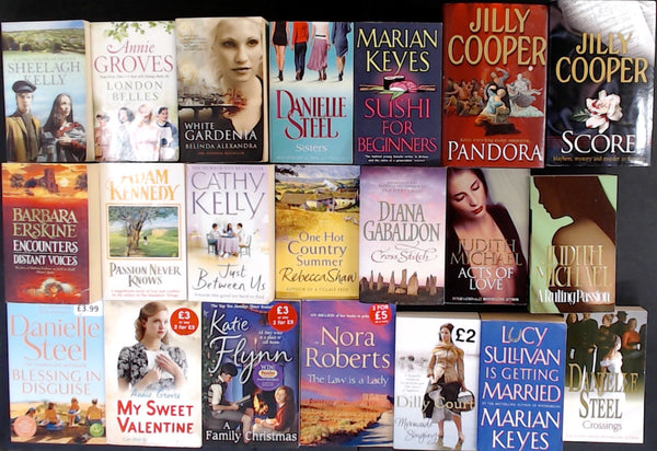 Secondhand Romance & Saga Bargain Book Box DSH800