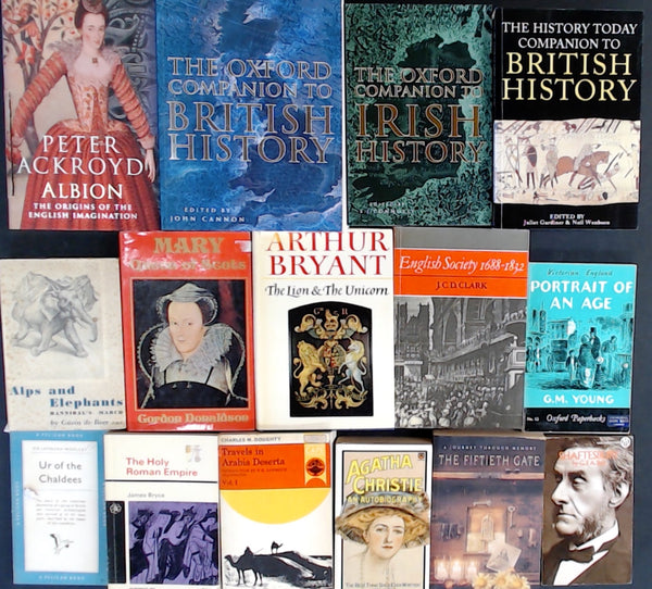 Secondhand History & Biography Bargain Book Box DSH813