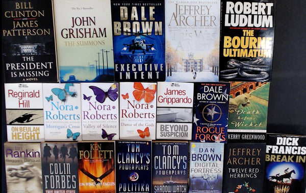 Secondhand Crime Fiction & Thriller Bargain Book Box DSH828