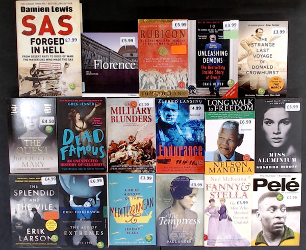 Showroom Sample History & Biography Bargain Book Box DSH908