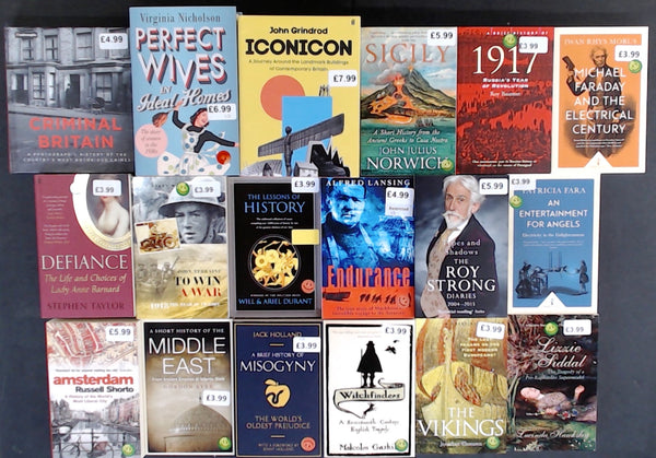 Showroom Sample History & Culture Bargain Book Box DSH916