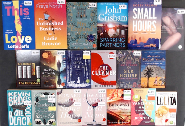 Showroom Sample Fiction Bargain Book Box DSH922