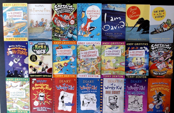 Secondhand Children's Adventure & Mystery Bargain Book Box DSH933