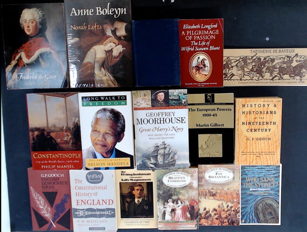 Secondhand History & Biography Bargain Book Box DSH957