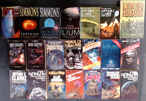 Secondhand Science Fiction Bargain Book Box DSH969