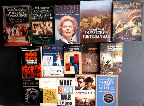 Secondhand History & Biography Bargain Book Box DSH978