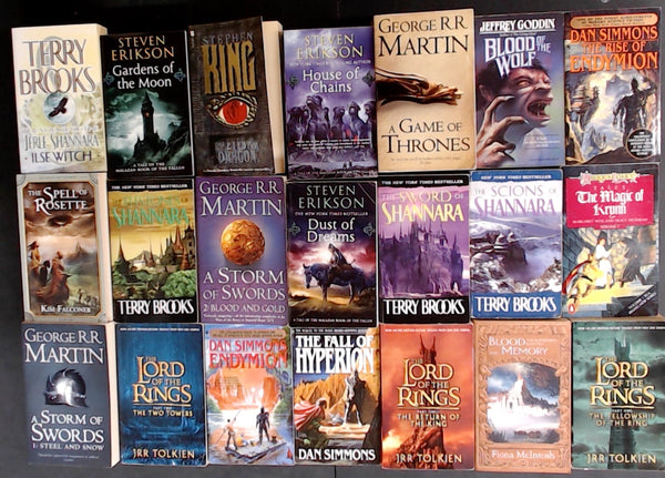 Secondhand Fantasy Bargain Book Box DSH982