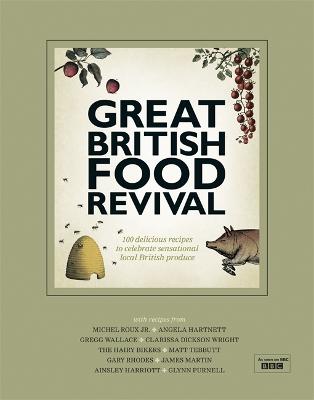 Great British Food Revival: Blanche Vaughan, Michel Roux jr, Angela Hartnett, Gregg Wallace, Clarissa Dickson Wright, Hairy Bike