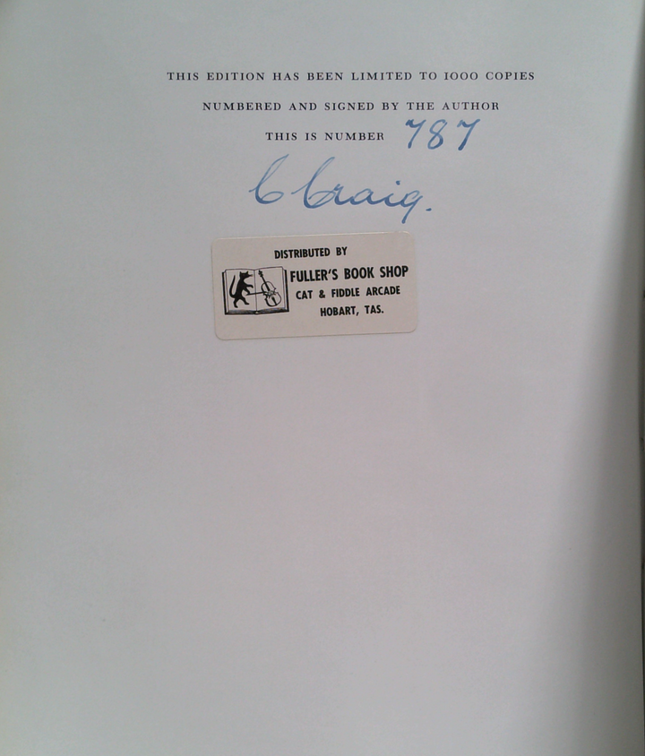 The Engravers Of Van Diemen's Land (SIGNED)