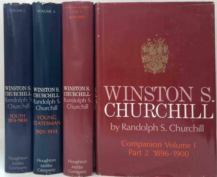 Winston S. Churchill: Youth 1874-1900 & Young Statesman 1901-1914 + Companion Volumes (Four-Volume Set)