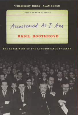 Accustomed as I am: The Loneliness of the Long-distance Speaker