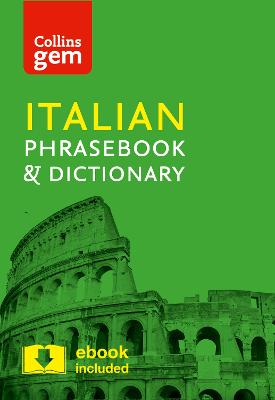 Collins Italian Phrasebook and Dictionary Gem Edition: Essential